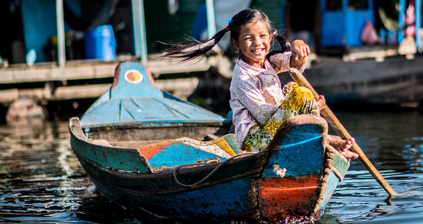 Tonle Sap Lake-Floating Villages-Mangrove Forest from Siem Reap
